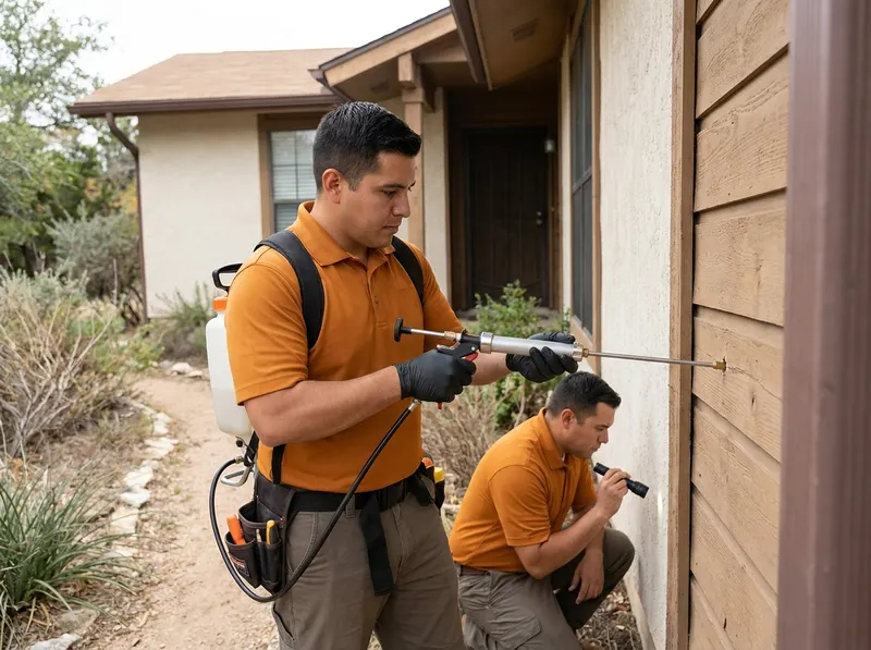 Carpenter Ant Colony Tracing & Void Injection in San Antonio, TX