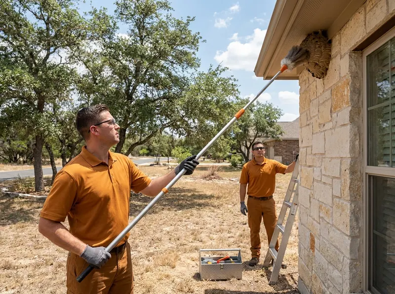 Exterior Stinging Insect Neutralization & Nest Removal in San Antonio, TX
